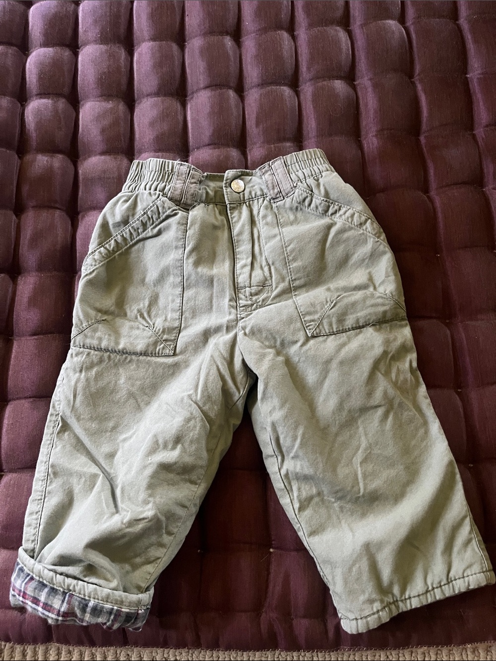 The Children's Place Olive Utility Pants